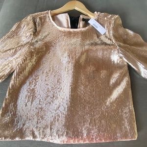 J.Crew Sequin Holiday Women Top!